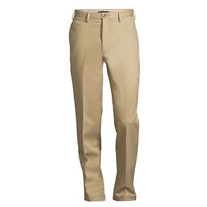 Men's Traditional Fit No Iron Chino Pants Khaki